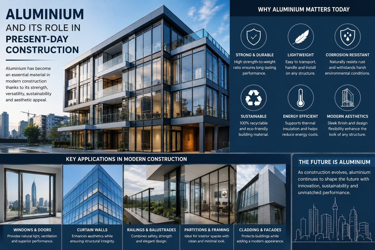 Aluminium and Its Role in Present-Day Construction