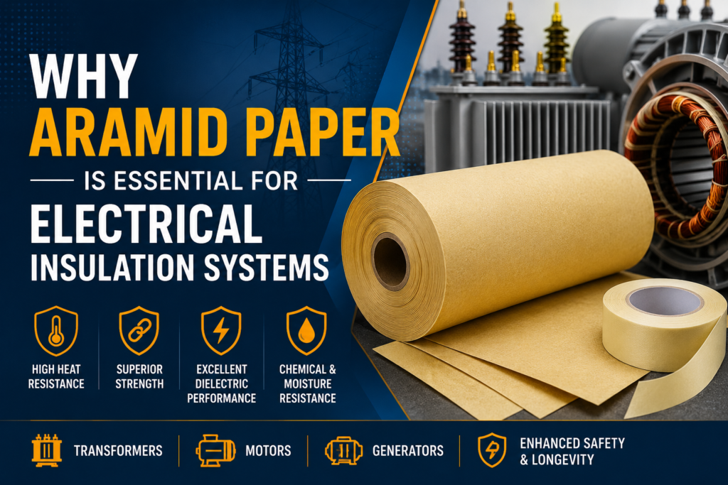 Why Aramid Paper is Essential for Electrical Insulation Systems