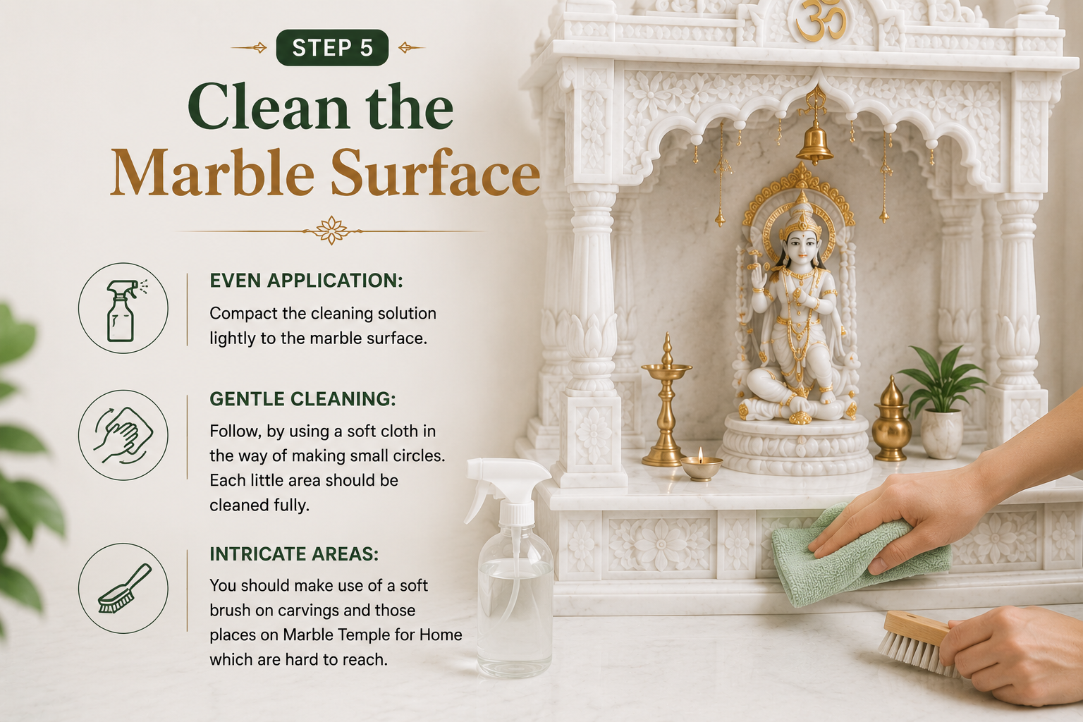 Clean the Marble Surface