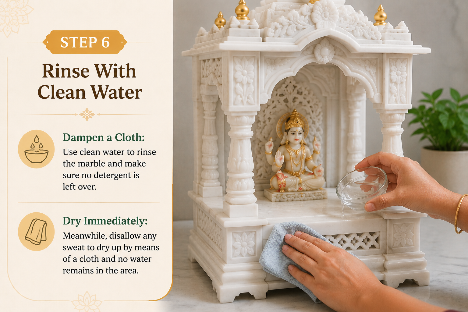 Rinse With Clean Water