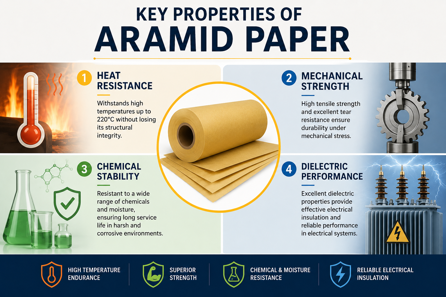 Key Properties of Aramid Paper