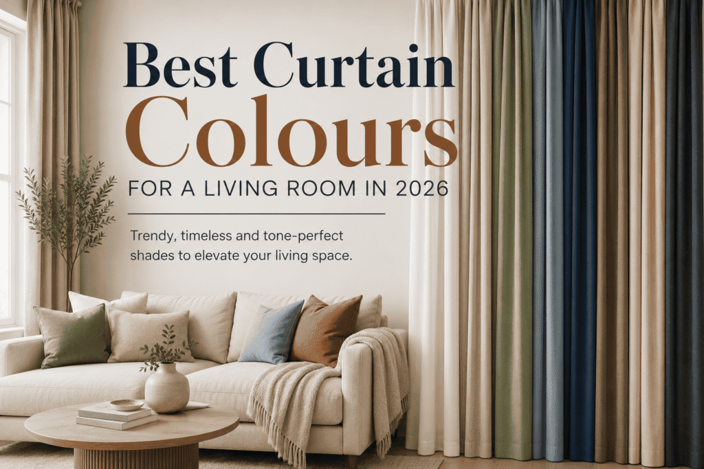Best Curtain Colours for a Living Room