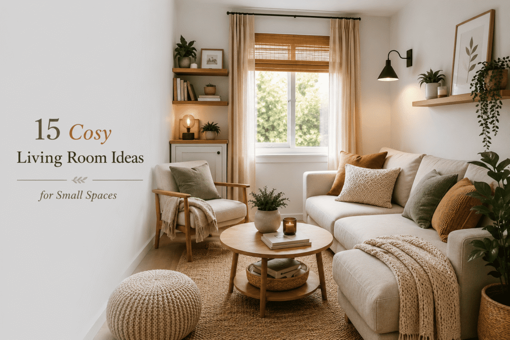 15 Cosy Living Room Ideas for Small Spaces