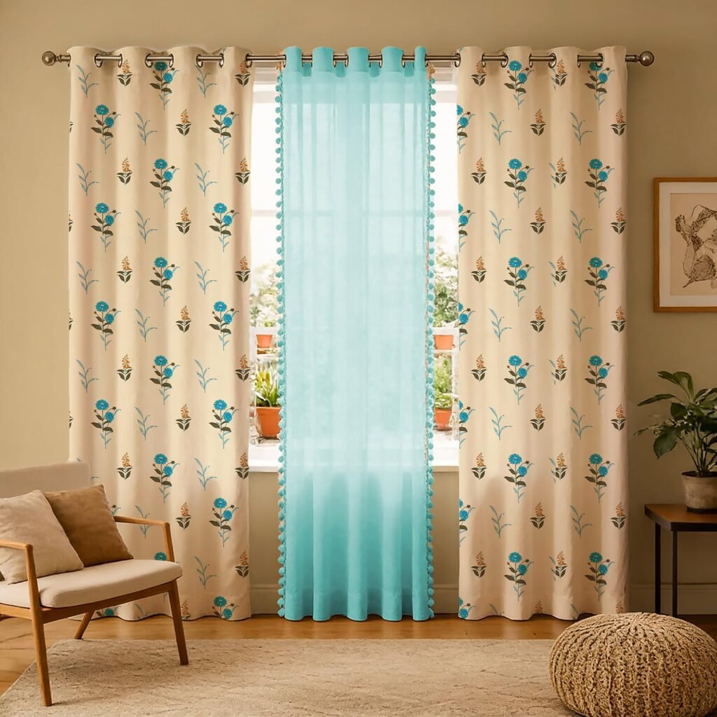 Cotton Curtains for Living Room