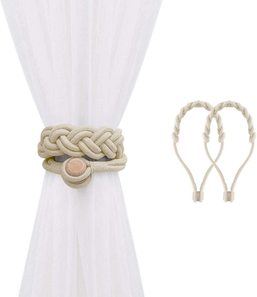 Curtain tiebacks