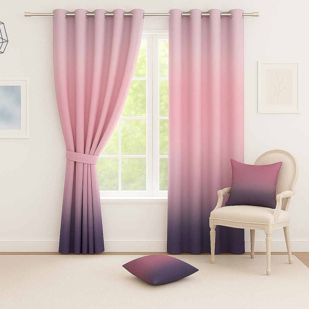 Dusty Pink and Blush Curtains