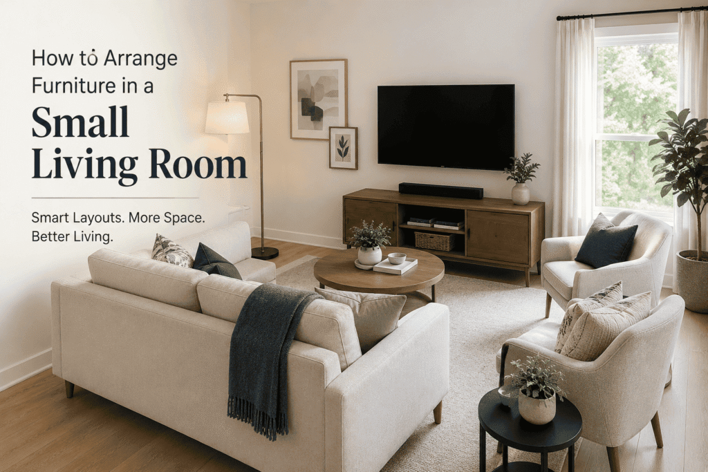 How to Arrange Furniture in a Small Living Room