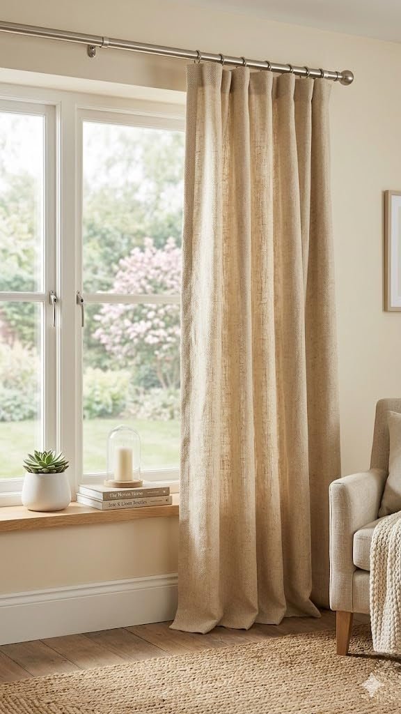 Japandi-Style Curtains