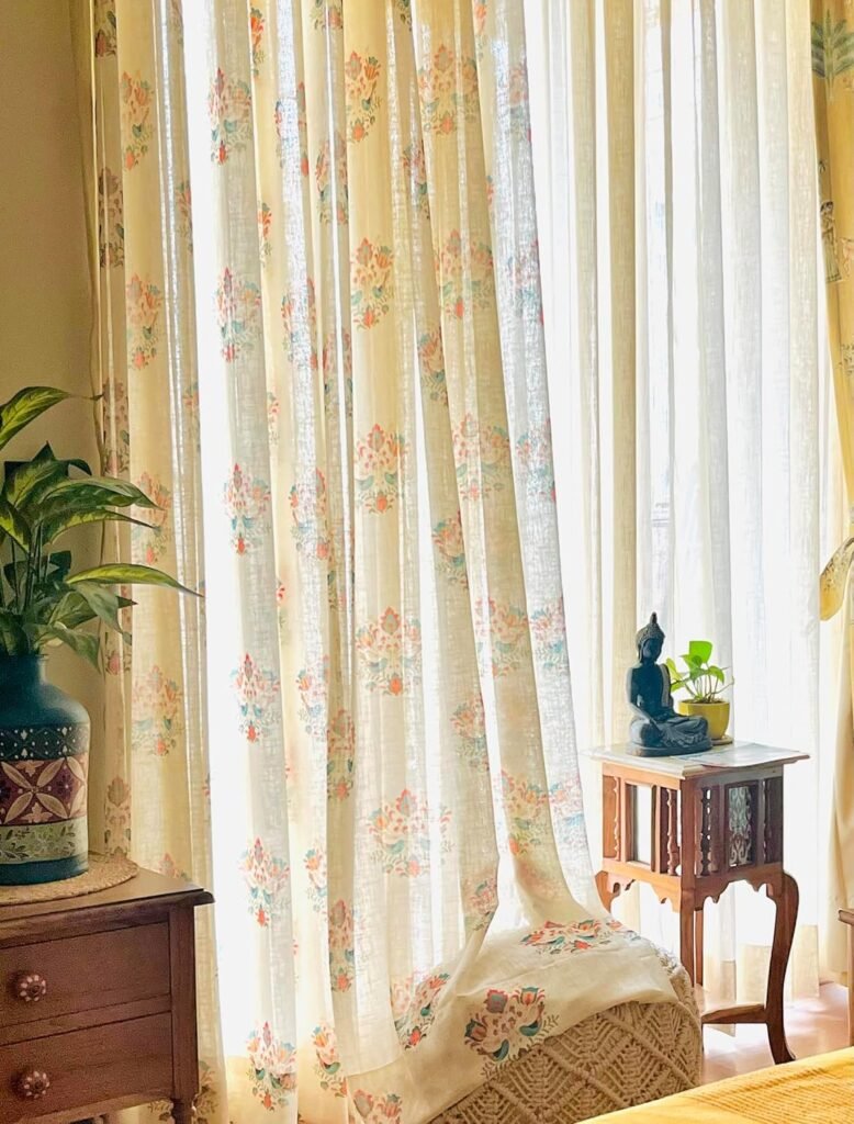 Linen Curtains for Study