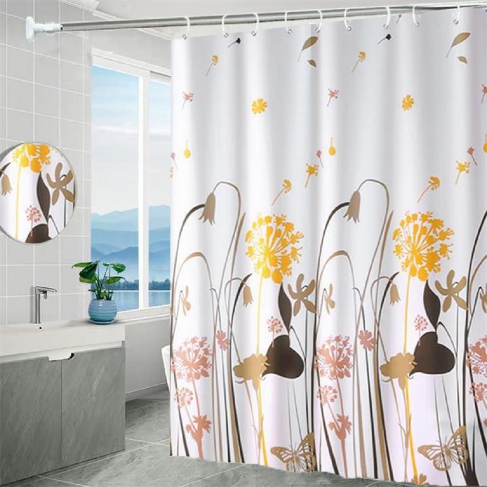 Polyester Curtains for Bathroom