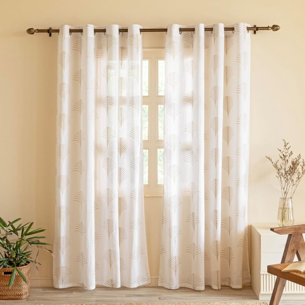 Sheer and voile curtains