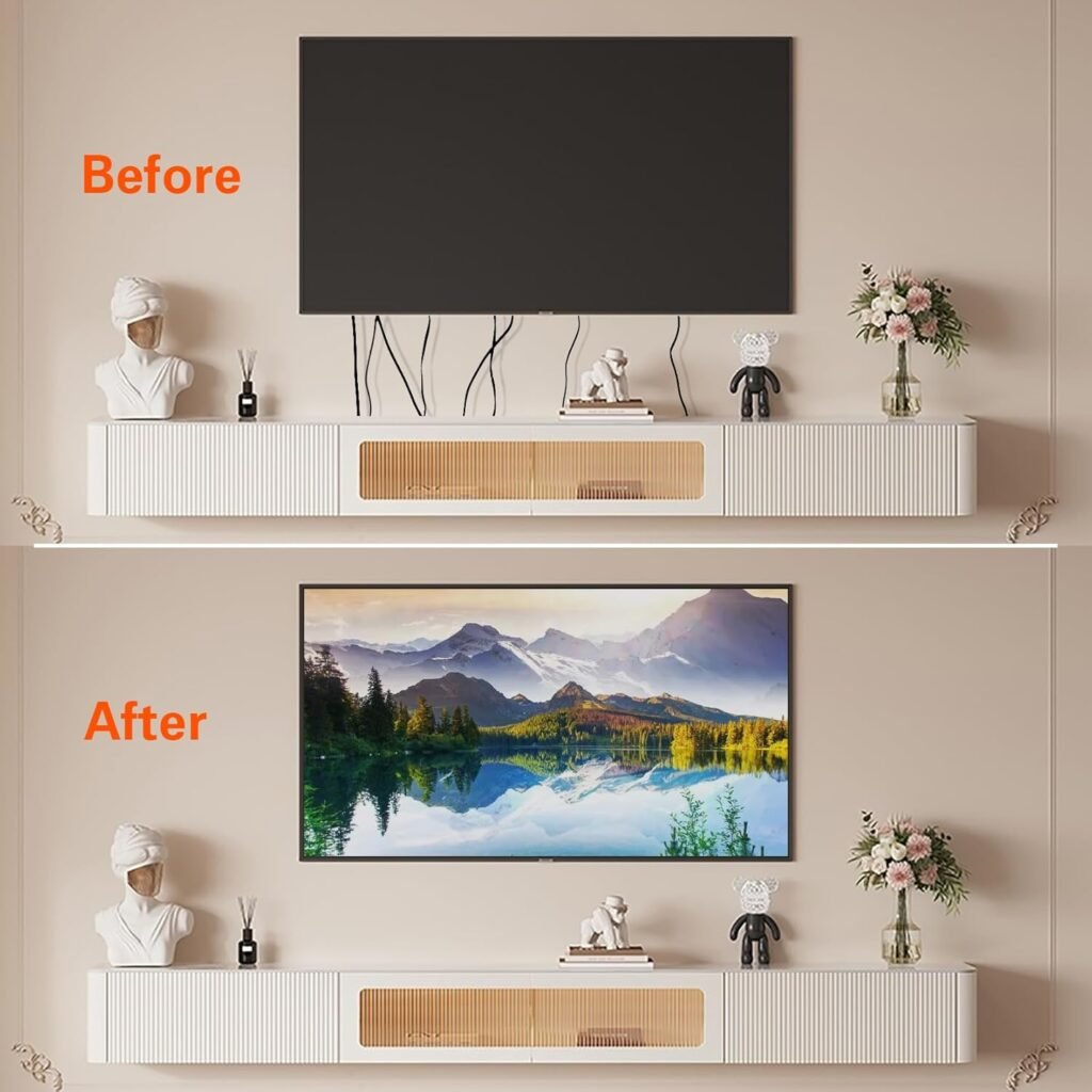 cable management kit TV wall hide cords