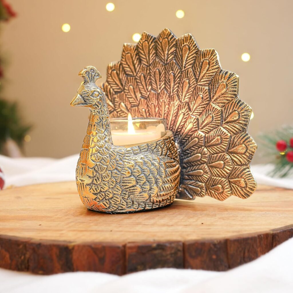 candle holders set living room warm decor
