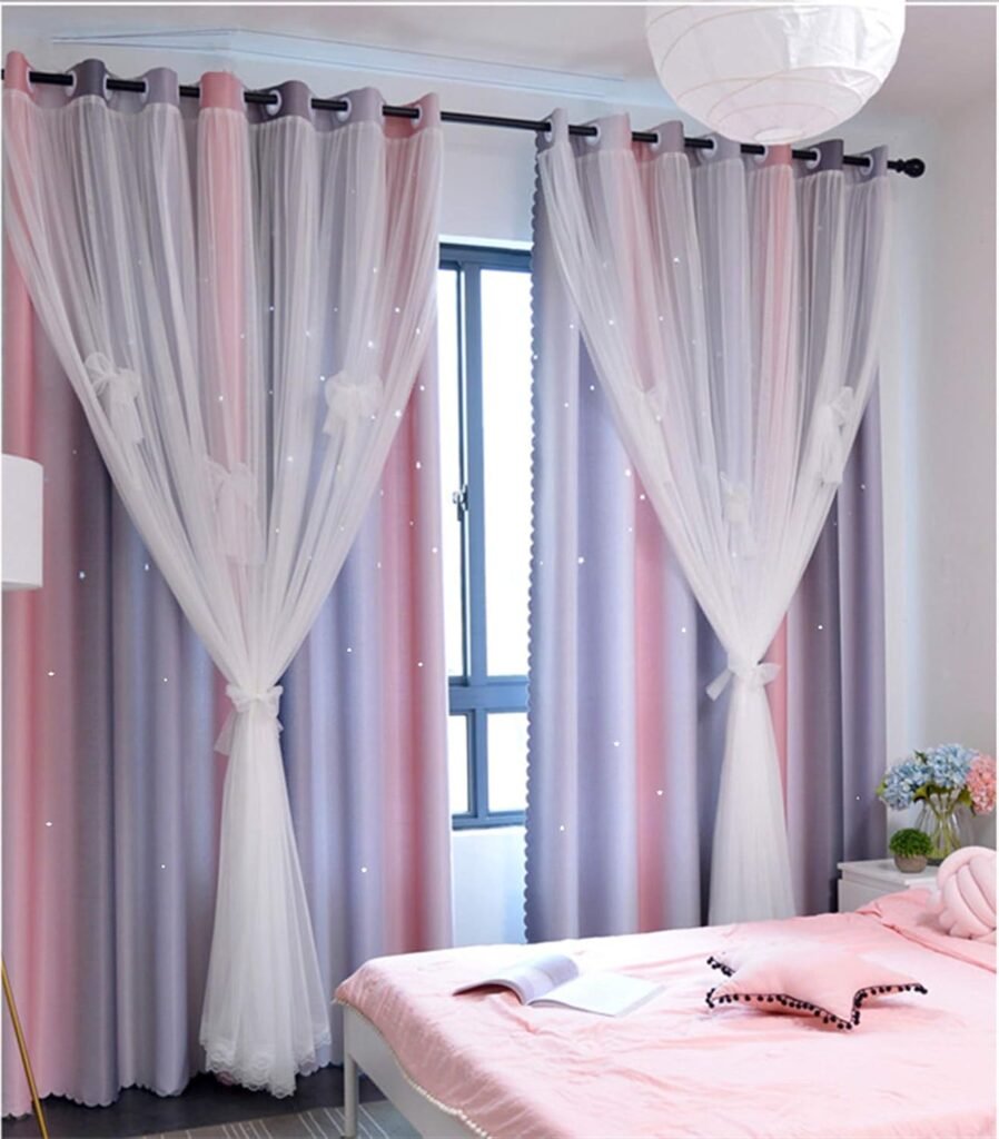 Children bedroom curtains