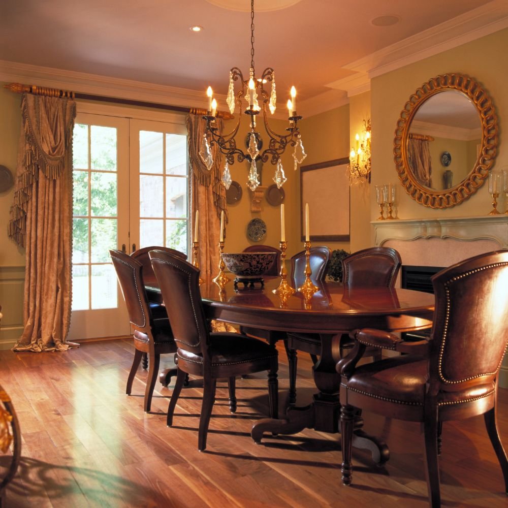 dinning room curtains