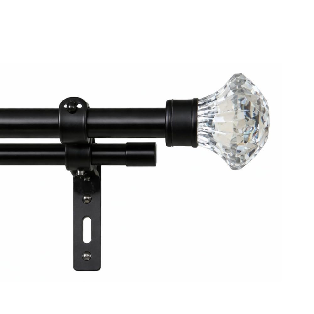 double curtain rod