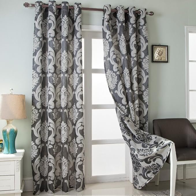 Budget Curtains - grey blackout curtain