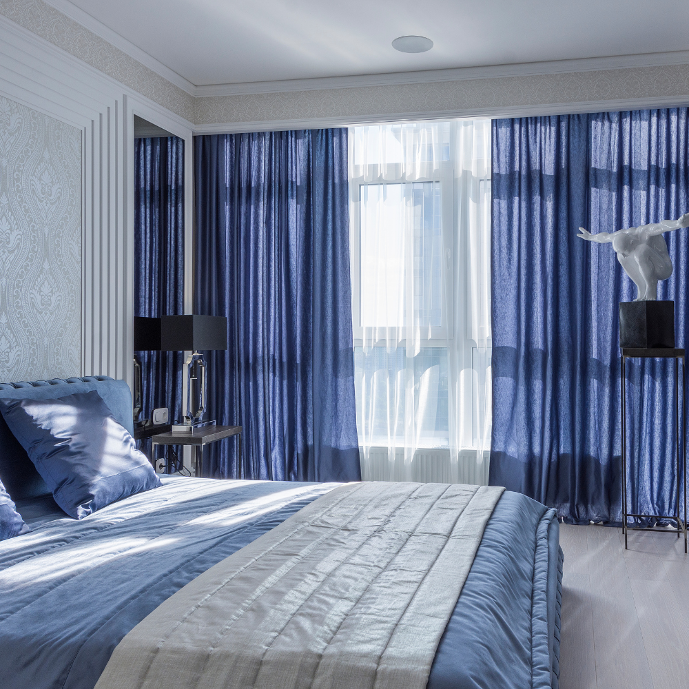 layered curtains