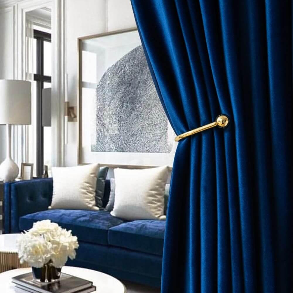 luxury velvet curtains