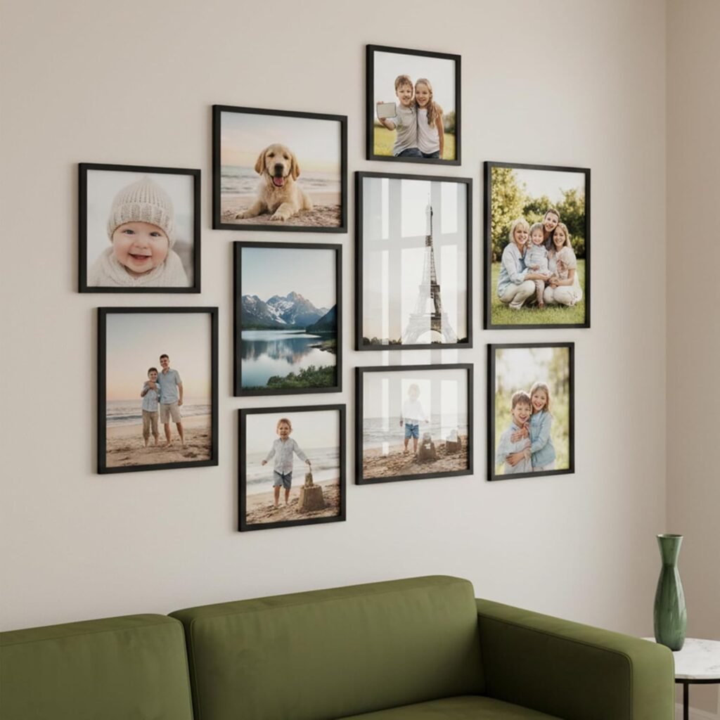 photo frames for wall decor living room