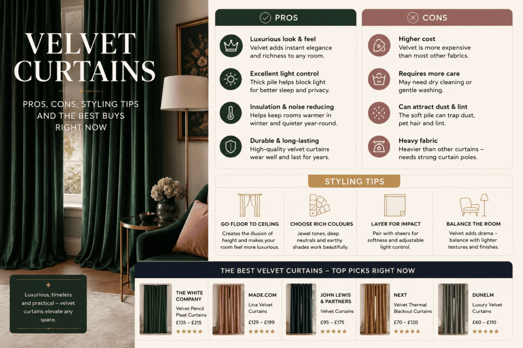 Velvet Curtain Guide