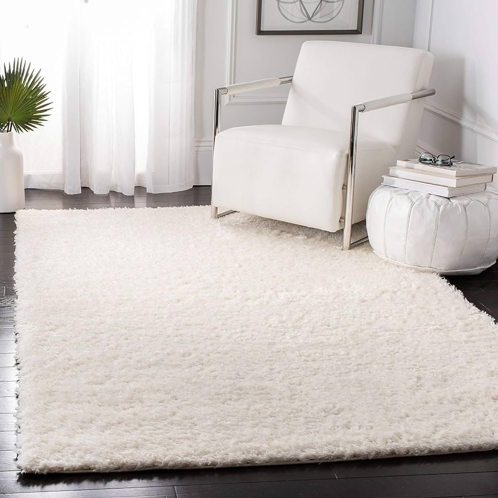 wool rug cream