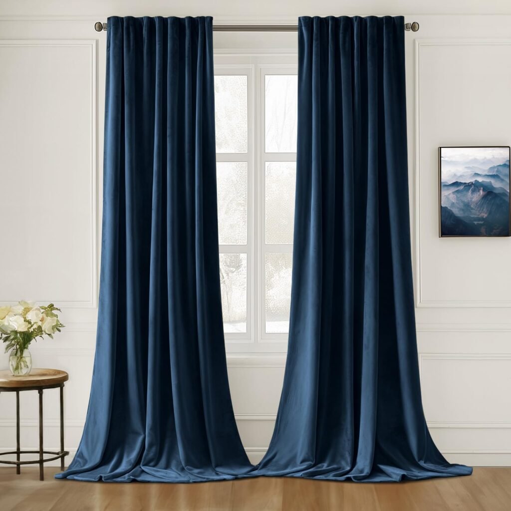 Art Deco Curtains - velvet fabric