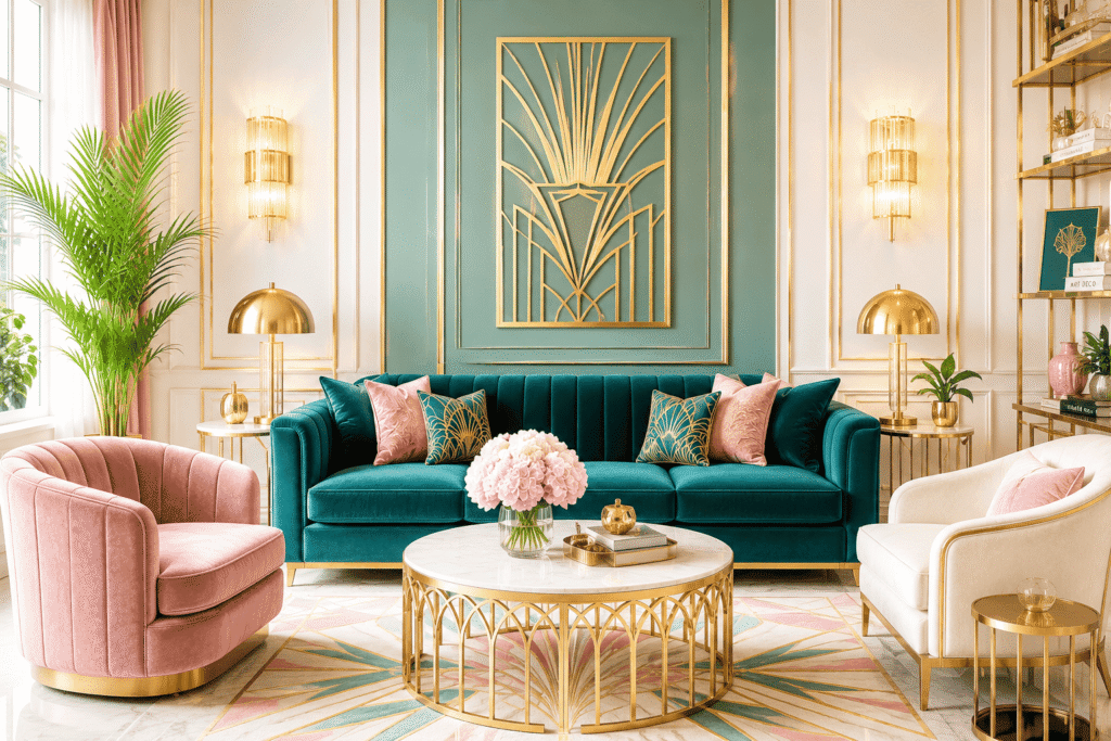 Art Deco Living Room