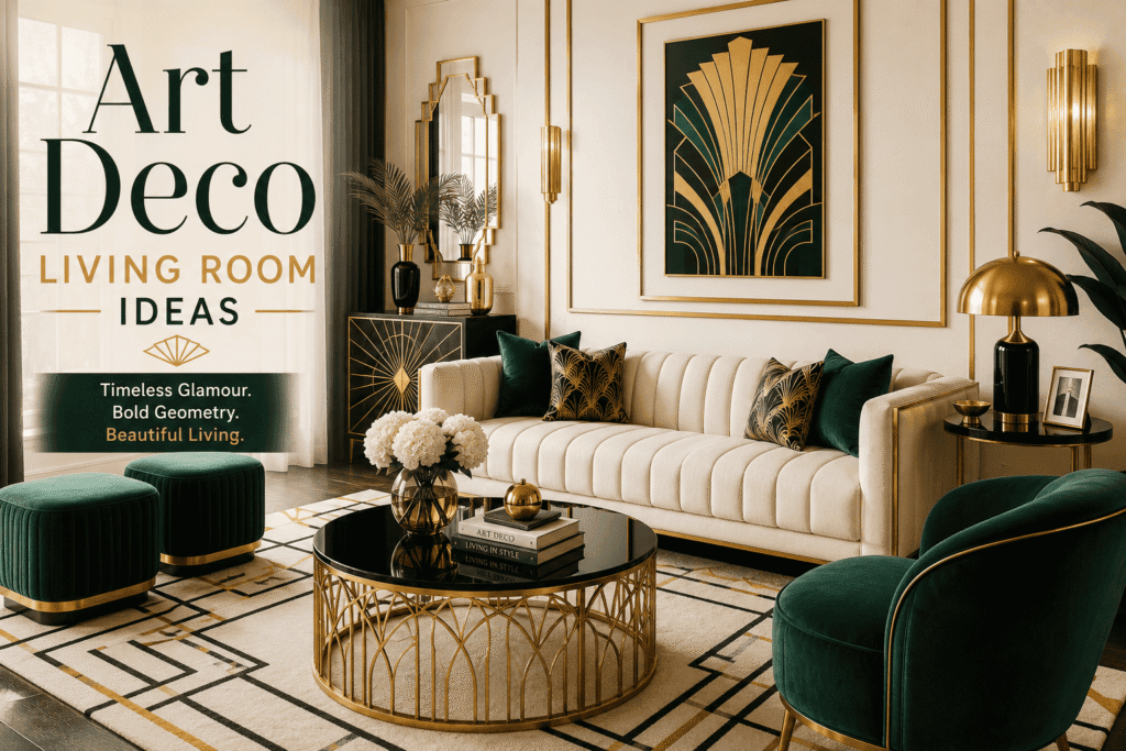 Art Deco Living Room Ideas