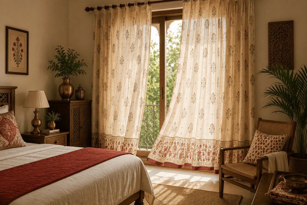 Cotton curtains Image