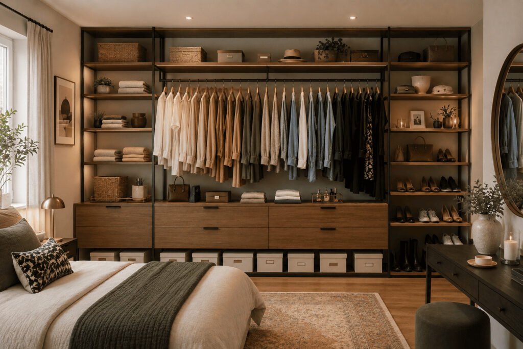 Under-Stair Wardrobe in Attic Bedrooms