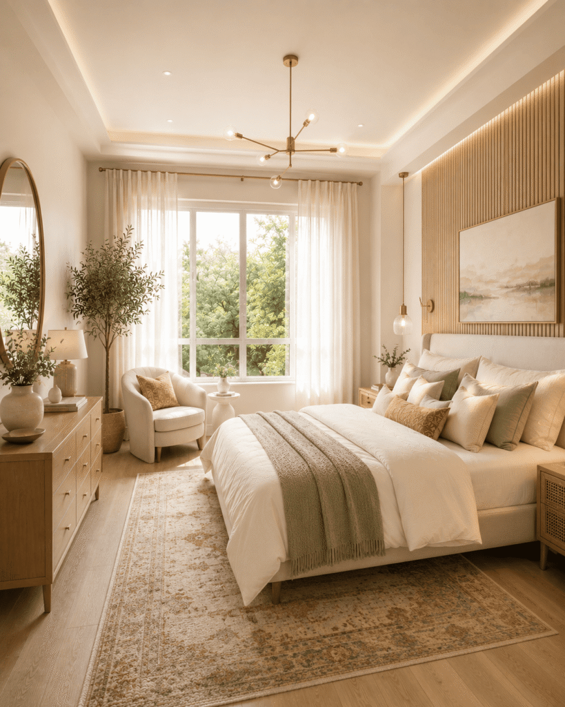 Paint Walls and Ceiling in the Same Colour Bedroom