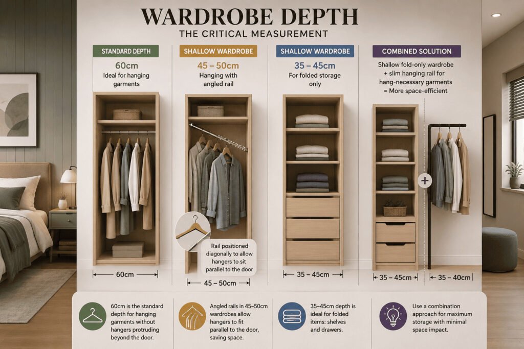 Wardrobe Depth Guide