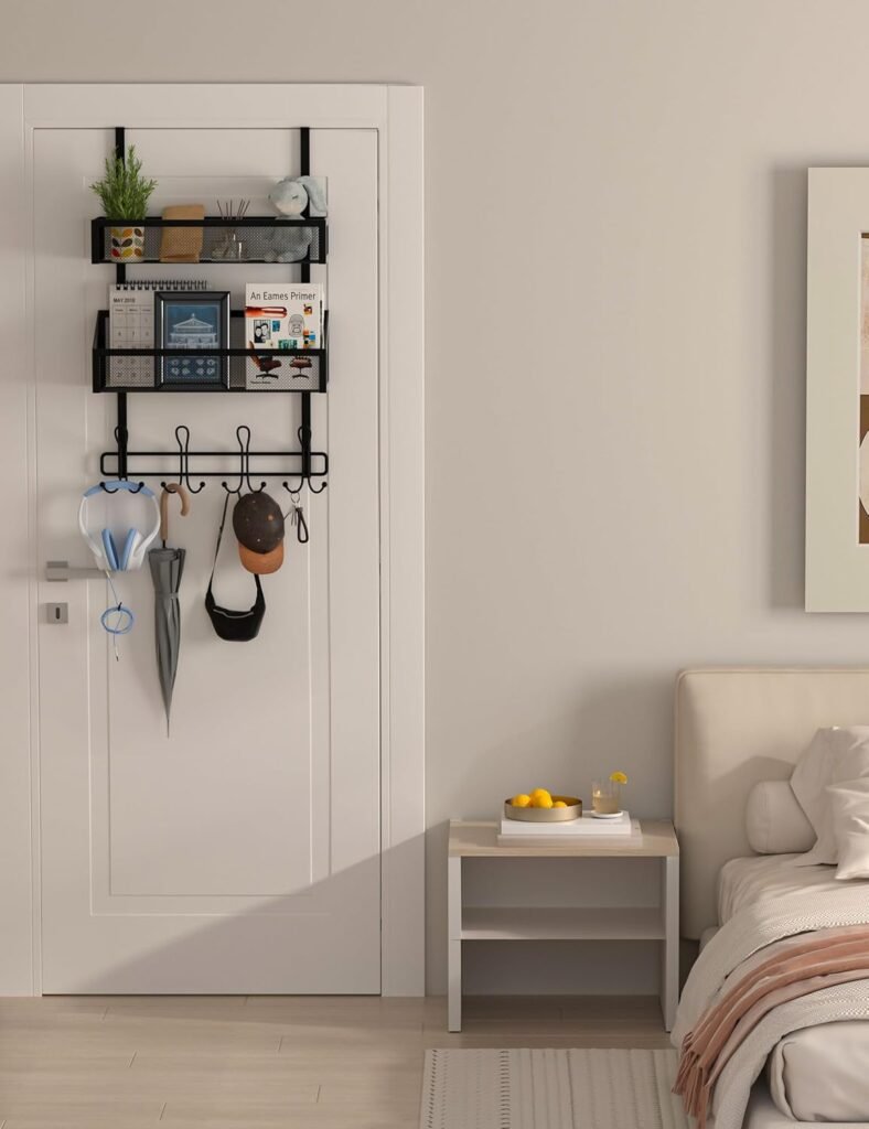 over door organiser bedroom hooks