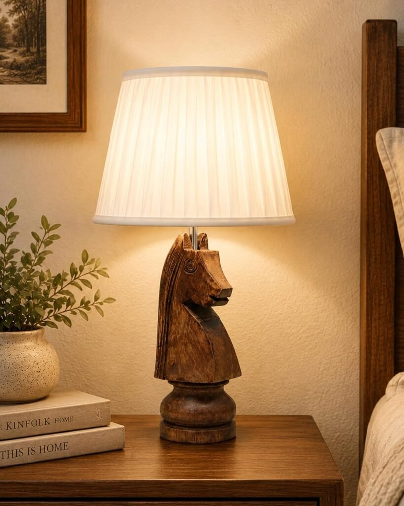 table lamp console living room warm base