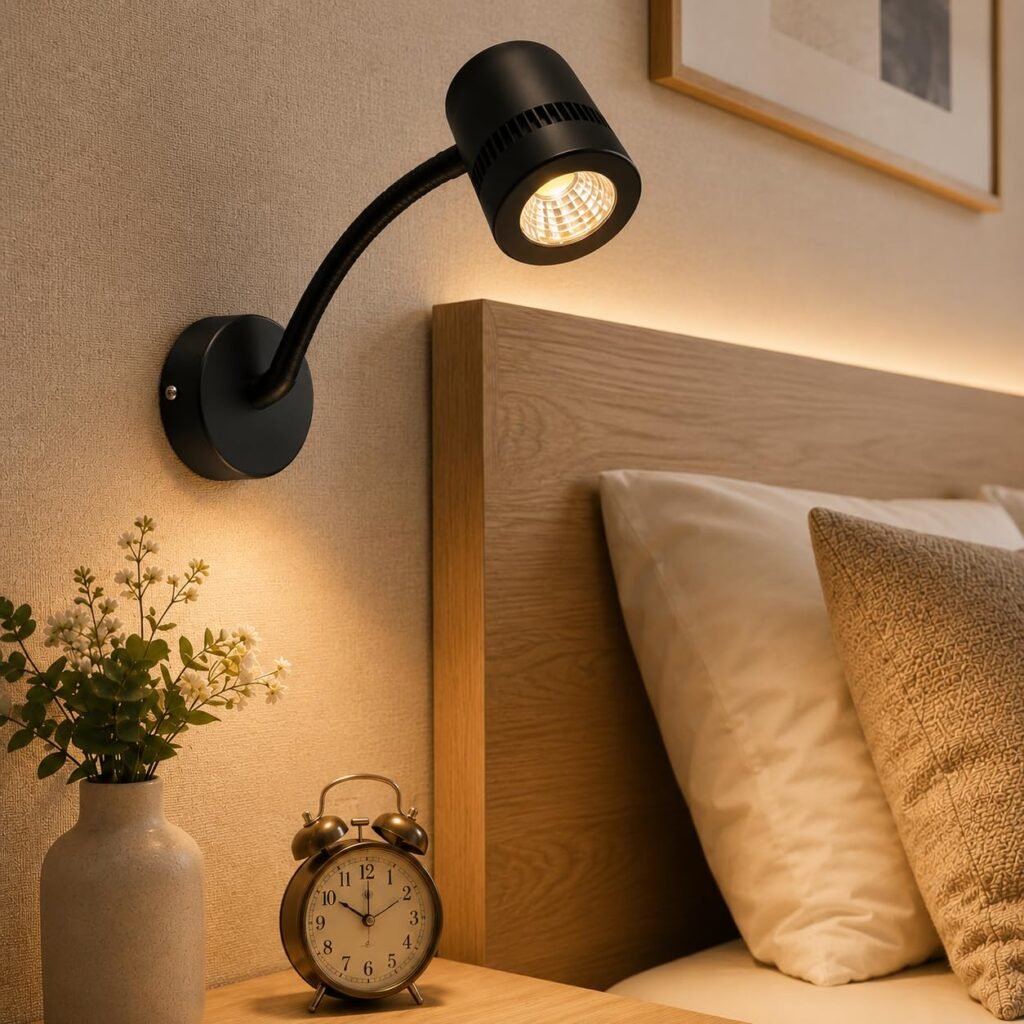wall mounted reading light bedroom